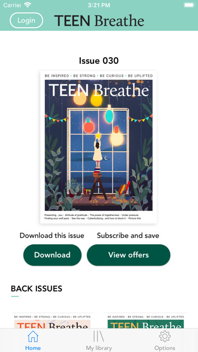 Emulate iPhone app Teen Breathe using MyAndroid Emulate iPhone app Teen Breathe using MyAndroid