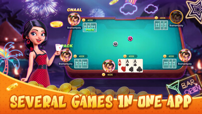 Emulate iPhone app TeenPatti GO - Andar Bahar using MyAndroid