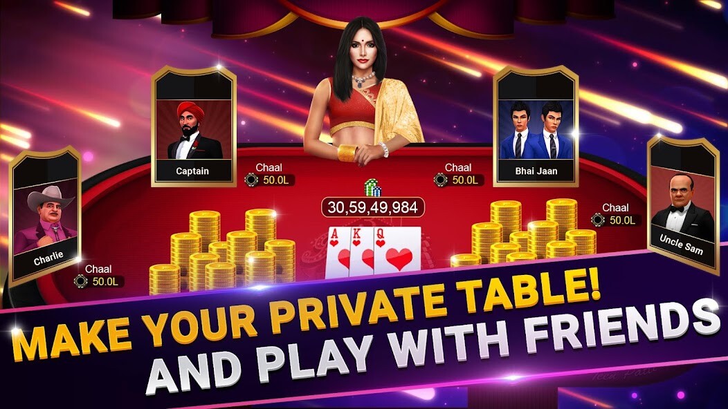 Run android online APK Teen Patti Tycoon - TPT from MyAndroid or emulate Teen Patti Tycoon - TPT using MyAndroid