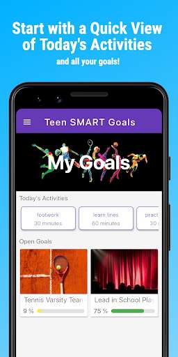 Run android online APK Teen SMART Goals from MyAndroid or emulate Teen SMART Goals using MyAndroid