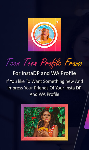 Run android online APK Teen Teen Profile Frame For InstaDP and WA Profile from MyAndroid or emulate Teen Teen Profile Frame For InstaDP and WA Profile using MyAndroid