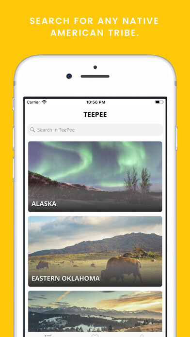 Emulate iPhone app TeePee - Indigenous Directory using MyAndroid Emulate iPhone app TeePee - Indigenous Directory using MyAndroid