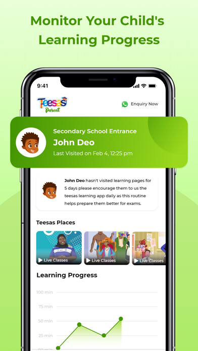 Emulate iPhone app Teesas Education - Parent using MyAndroid Emulate iPhone app Teesas Education - Parent using MyAndroid