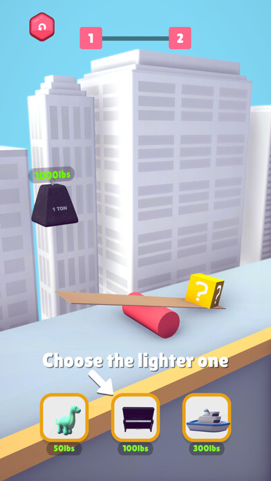 Emulate iPhone app Teeter Totter 3D using MyAndroid