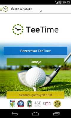 Emulate Android APK TeeTime.cz