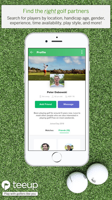 Emulate iPhone app Tee Up - Find Golf Partners using MyAndroid Emulate iPhone app Tee Up - Find Golf Partners using MyAndroid