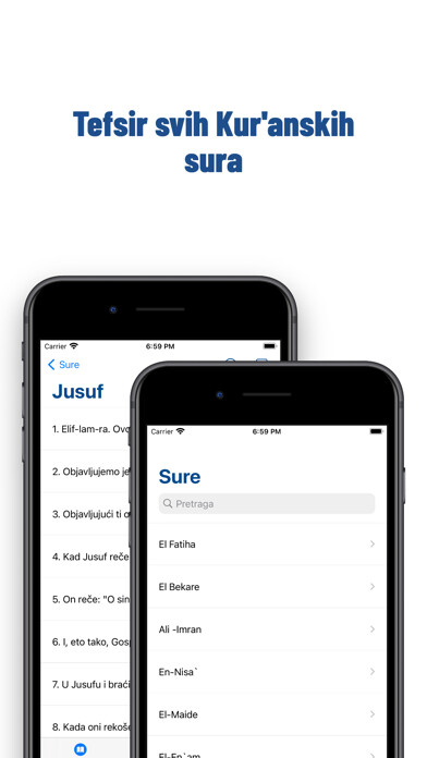 Emulate iPhone app Tefsir.ba using MyAndroid Emulate iPhone app Tefsir.ba using MyAndroid