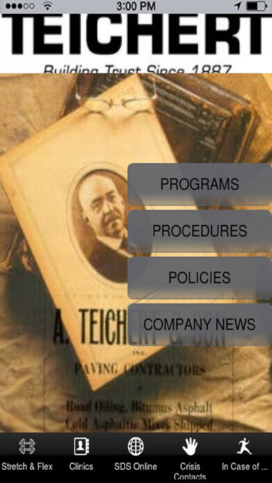 Emulate iPhone app Teichert Safety App using MyAndroid Emulate iPhone app Teichert Safety App using MyAndroid