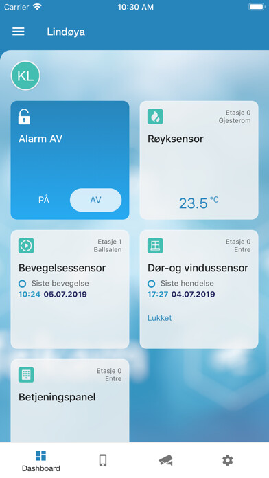 Emulate iPhone app Tekam Smarthus using MyAndroid