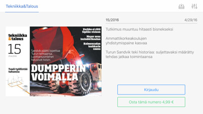 Emulate iPhone app Tekniikka&Talous using MyAndroid Emulate iPhone app Tekniikka&Talous using MyAndroid