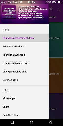 Run android online APK Telangana Govt Jobs from MyAndroid or emulate Telangana Govt Jobs using MyAndroid
