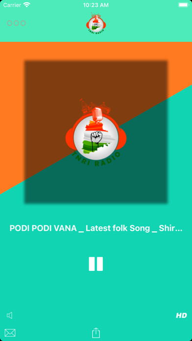 Emulate iPhone app Telangana NRI  Radio using MyAndroid