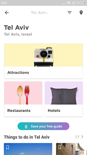 Run android online APK Tel Aviv Travel Guide in English with map from MyAndroid or emulate Tel Aviv Travel Guide in English with map using MyAndroid