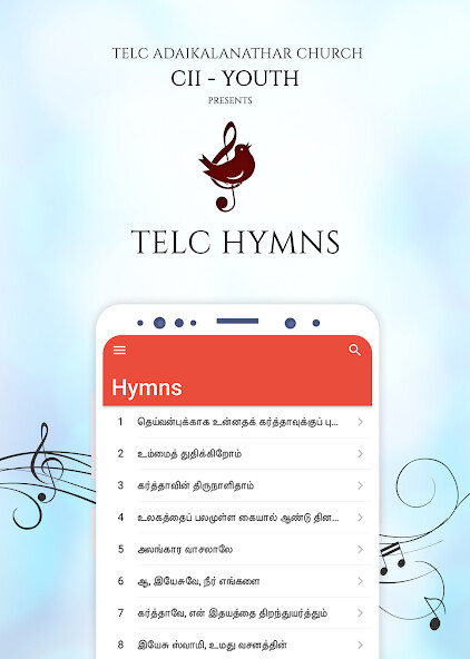 Run android online APK TELC Hymns Lyrics from MyAndroid or emulate TELC Hymns Lyrics using MyAndroid Run android online APK TELC Hymns Lyrics from MyAndroid or emulate TELC Hymns Lyrics using MyAndroid