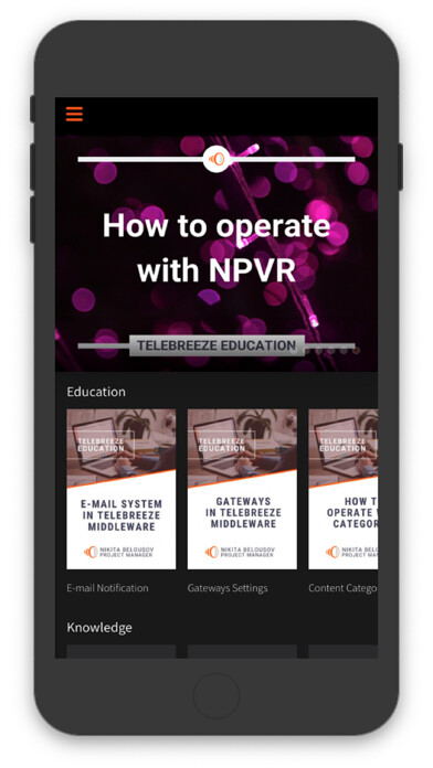 Emulate iPhone app Telebreeze Education using MyAndroid Emulate iPhone app Telebreeze Education using MyAndroid