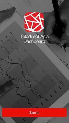 Emulate Android APK Teledirect Group Dashboard