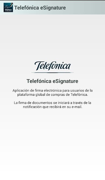 Run android online APK Telefónica eSignature from MyAndroid or emulate Telefónica eSignature using MyAndroid