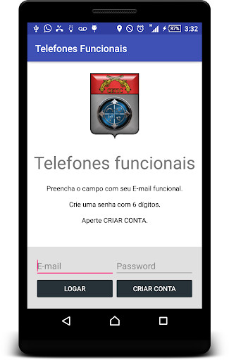 Run android online APK Telefones Funcionais PMERJ from MyAndroid or emulate Telefones Funcionais PMERJ using MyAndroid