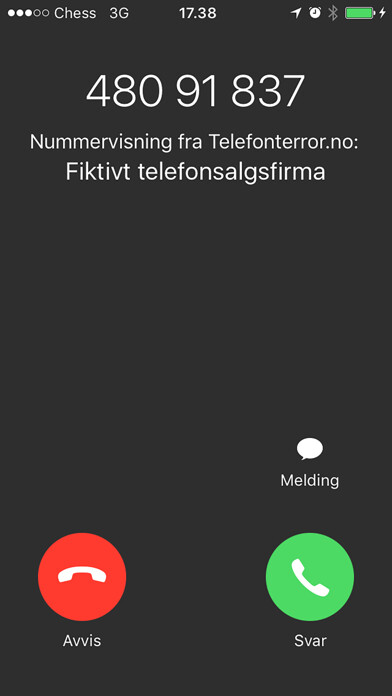 Emulate iPhone app Telefonterror.no: Stopp telefonsalg using MyAndroid Emulate iPhone app Telefonterror.no: Stopp telefonsalg using MyAndroid