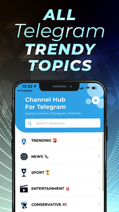 Emulate iPhone app Telegram Channel Hub using MyAndroid Emulate iPhone app Telegram Channel Hub using MyAndroid