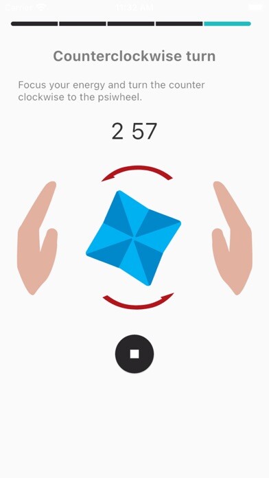 Emulate iPhone app Telekinesis training using MyAndroid