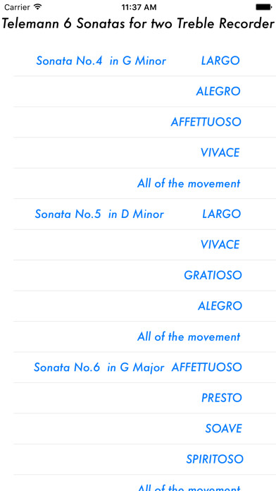Emulate iPhone app Telemann 6 Sonatas (4-6) using MyAndroid Emulate iPhone app Telemann 6 Sonatas (4-6) using MyAndroid