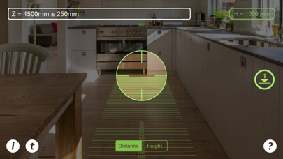 Emulate iPhone app Telemeter. Distance and Height using MyAndroid