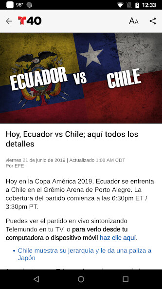 Run android online APK Telemundo 40 McAllen Noticias from MyAndroid or emulate Telemundo 40 McAllen Noticias using MyAndroid