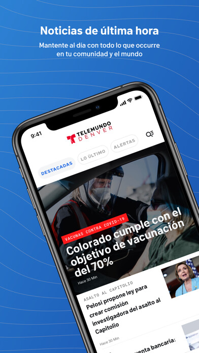 Emulate iPhone app Telemundo Colorado: Noticias using MyAndroid Emulate iPhone app Telemundo Colorado: Noticias using MyAndroid