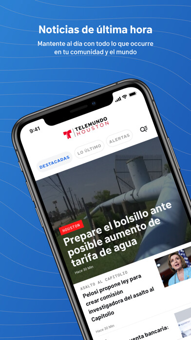 Emulate iPhone app Telemundo Houston: Noticias using MyAndroid Emulate iPhone app Telemundo Houston: Noticias using MyAndroid