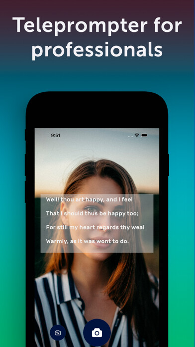 Emulate iPhone app Teleprompter Automatic using MyAndroid Emulate iPhone app Teleprompter Automatic using MyAndroid