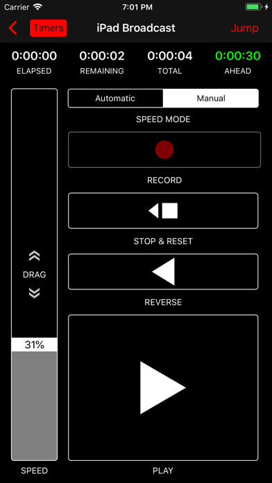 Emulate iPhone app Teleprompter Controller using MyAndroid Emulate iPhone app Teleprompter Controller using MyAndroid