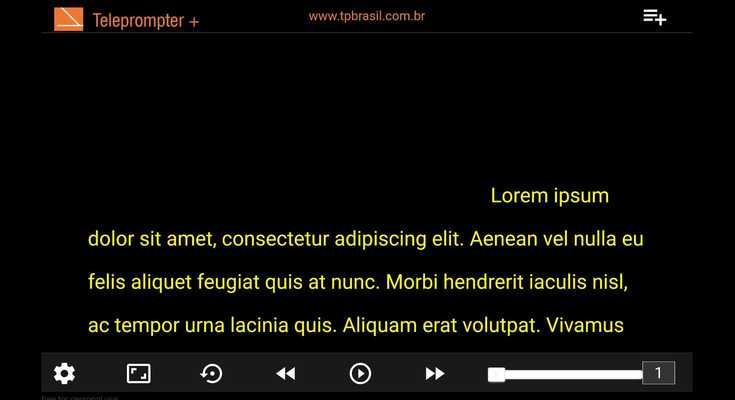 Emulate Android APK Teleprompter TP BRASIL Emulate Android APK Teleprompter TP BRASIL