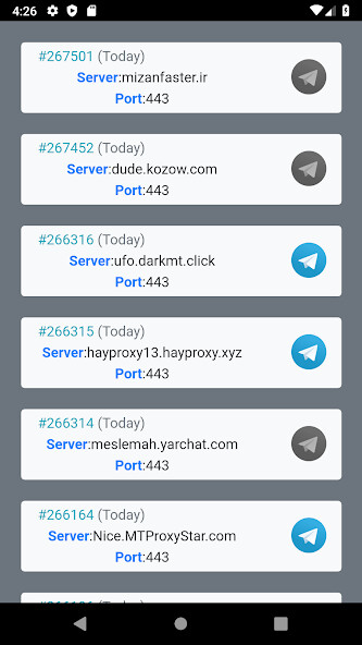 Run android online APK TeleProxy from MyAndroid or emulate TeleProxy using MyAndroid