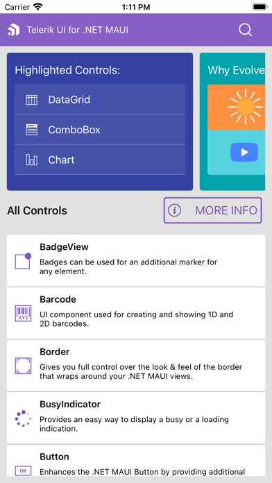 Emulate iPhone app Telerik .NET MAUI Controls using MyAndroid Emulate iPhone app Telerik .NET MAUI Controls using MyAndroid