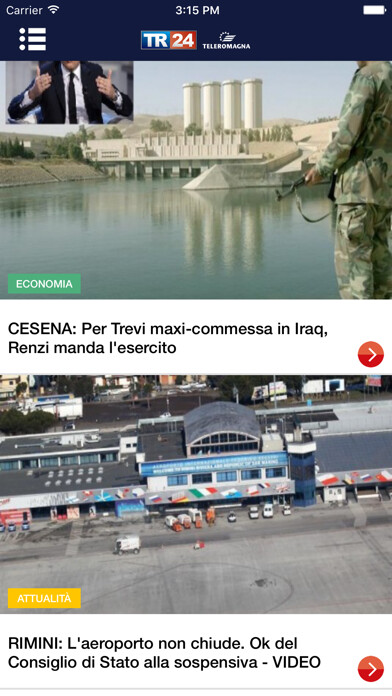 Emulate iPhone app Teleromagna using MyAndroid Emulate iPhone app Teleromagna using MyAndroid