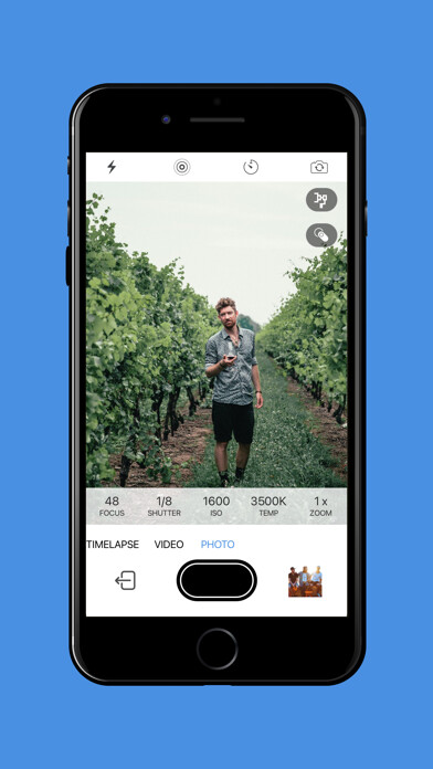 Emulate iPhone app teleshot using MyAndroid