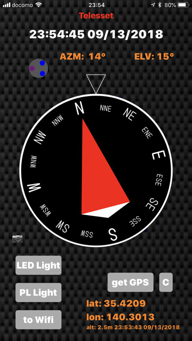 Emulate iPhone app Telesset -Astro telescope tool using MyAndroid Emulate iPhone app Telesset -Astro telescope tool using MyAndroid