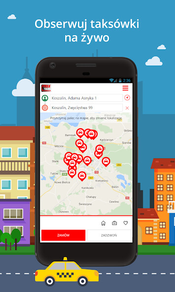 Run android online APK Tele-Taxi Koszalin from MyAndroid or emulate Tele-Taxi Koszalin using MyAndroid