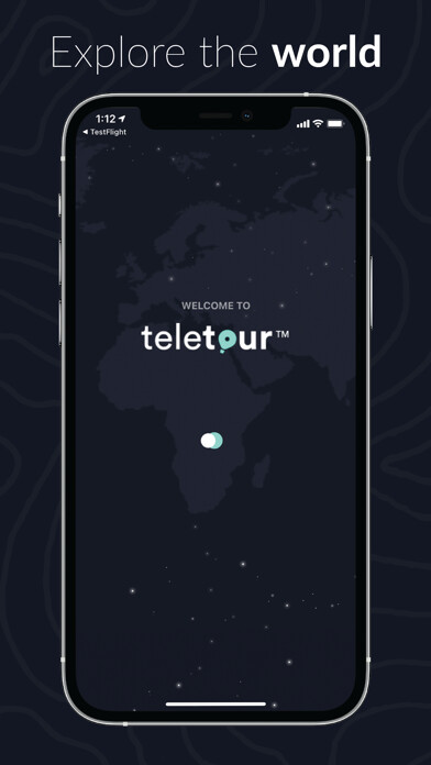 Emulate iPhone app teletour - Be There Do Good using MyAndroid