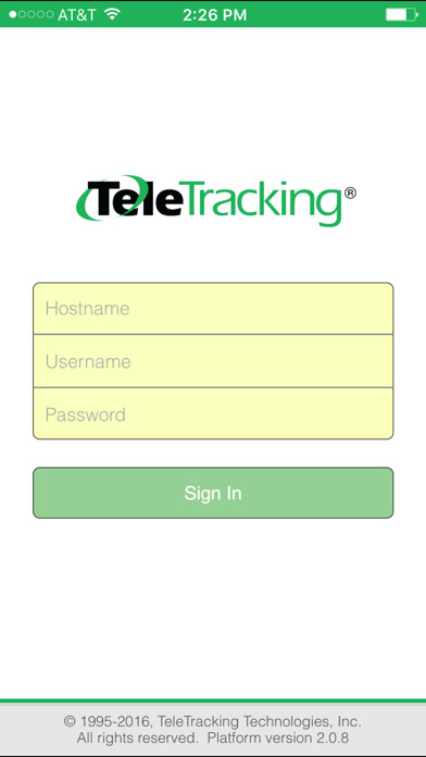 Emulate iPhone app TeleTracking Clinical Workflow using MyAndroid Emulate iPhone app TeleTracking Clinical Workflow using MyAndroid