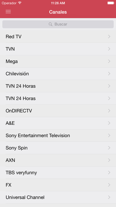 Emulate iPhone app Televisión Chilena Gratis using MyAndroid Emulate iPhone app Televisión Chilena Gratis using MyAndroid