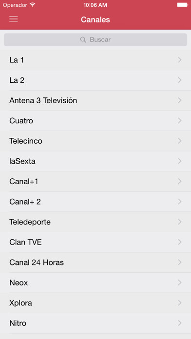 Emulate iPhone app Televisión Española Guía using MyAndroid Emulate iPhone app Televisión Española Guía using MyAndroid