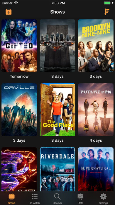 Emulate iPhone app Television Time using MyAndroid Emulate iPhone app Television Time using MyAndroid