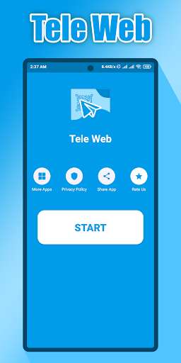 Run android online APK Tele Web from MyAndroid or emulate Tele Web using MyAndroid