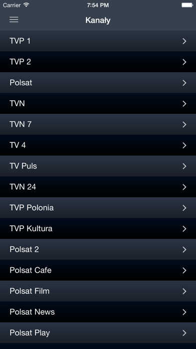 Emulate iPhone app Telewizja Polska using MyAndroid Emulate iPhone app Telewizja Polska using MyAndroid