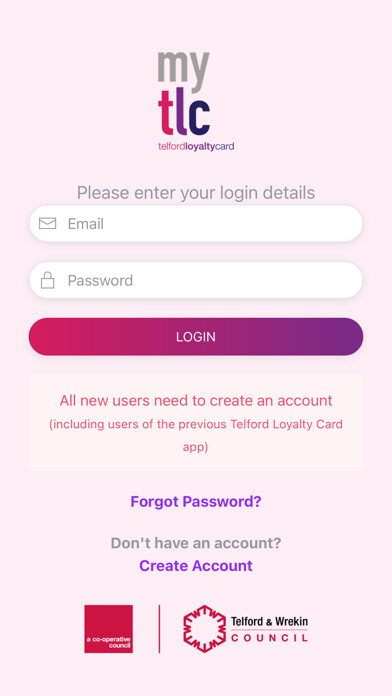 Emulate iPhone app Telford Loyalty Card(mytlc) using MyAndroid Emulate iPhone app Telford Loyalty Card(mytlc) using MyAndroid