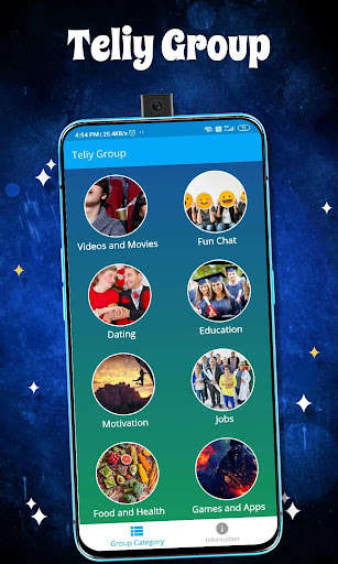 Run android online APK Teliy Group : Join Free Groups Link from MyAndroid or emulate Teliy Group : Join Free Groups Link using MyAndroid