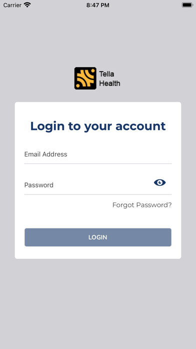 Emulate iPhone app Tella Health Mobile using MyAndroid Emulate iPhone app Tella Health Mobile using MyAndroid