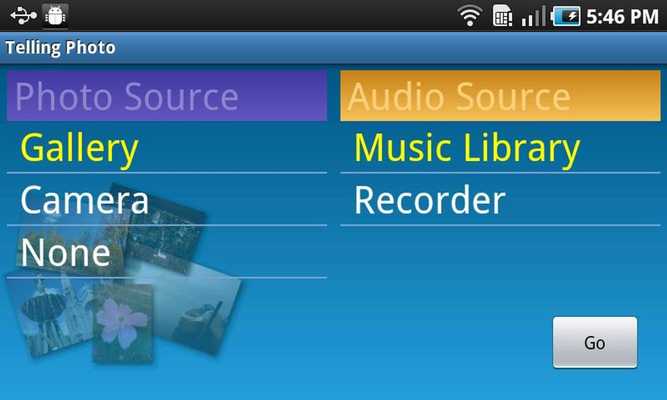 Emulate Android APK Telling Photos Trial